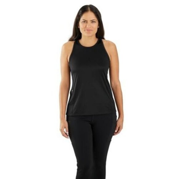 Carhartt Force Women's Relaxed Fit Sleeveless Tank Top Black TK6828 - Picture 3 of 4